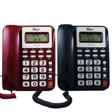 羅密歐TC-777S大型按鍵來電顯示有線電話，長輩適用免持聽筒，音量可調, TC-777S