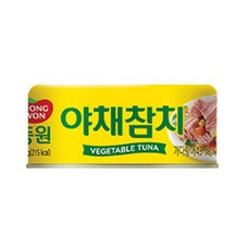 동원 야채참치 통조림, 135g, 3개