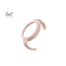 simba小獅王辛巴 蘊蜜寬口奶瓶防滑把手 寶寶學飲配件, 粉色, 1個