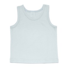 그린베베 여름 영유아용 순면 100% 민소매 무지 쟈가드 나시티