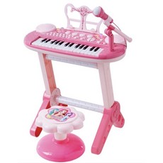 시크릿쥬쥬 여신 피아노 악기놀이완구, 혼합색상, 1개