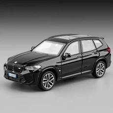 1:32 BMW X3M IM SUV 합금 금속 Diecast 모델 자동차 도서관 앞 책상 디스플레이 장식 높은 시뮬레이션 미, 01 Black