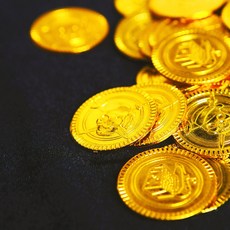 23 할로윈 선물 사탕 바구니, 1개, 21_해적 금화모형 코인세트 (20개입)