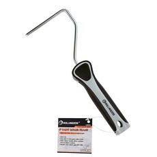 ROLLINGDOG 페인트 롤러 프레임-싱글 로드 포함 10.2cm(4인치) 미니 페인트 롤러 커버와 함께 사용 절단 및 디테일 페인팅에 적합 (10.2cm(4인치))