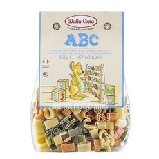 달라코스타 삼색 알파벳 파스타, 250g, 1개
