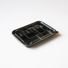 [소량] JH 6칸 돈가스용기 덮밥도시락, 10개, 1개