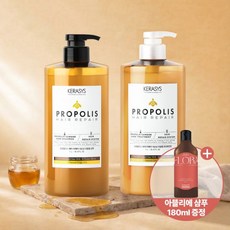 케라시스 프로폴리스 헤어리페어 1LX2 샴푸 트리트먼트+ 샴푸 180ML 205496, 샴푸1(반곱슬)+트리트1(극손상)+샴푸60ML20549