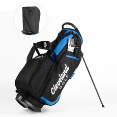 클리브랜드 CGC-19019i 초경량 스탠드백 캐디백, 블랙블루