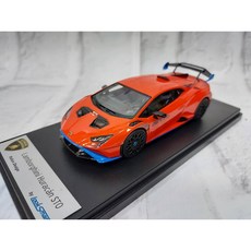 Looksmart Lamborghini Huracan STO 特殊配色 亮橘 交通工具模型, 1個