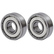 정밀 608 베어링 딥 그루브 볼 608ZZ 6082RS 전기 자전거 스쿠터 모터용 금속 액세서리 고속 저소음 8mm, 2PCS608ZZ