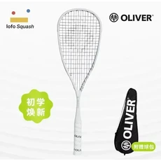 입문용 카본 스쿼시라켓 스포츠 트레이닝을 위한 전문 탄소 섬유 스쿼시 라켓 화이트 하이 퀄리티, White, 1개