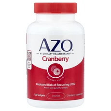 몸관리하세요 겨울입니다 AZO 크랜베리 비뇨기 건강 소프트젤 100정 특별관리진행, 1