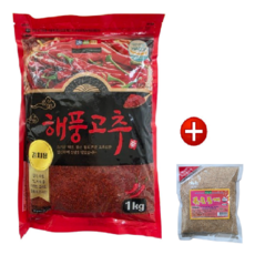 [청초원] 해풍 고추가루(김치용) 1kg 구매시 볶음통깨 80g 증정, 1개