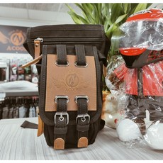 ACOOL 騎行腿包, 黯夜黑腿包, 1個
