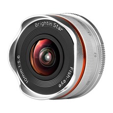 Brightin Star 10mm F5.6 MF Canon EF-M APS-C Canon M6 M50 M5 M3 M200 M10 M100 M M2 EF-M 어안 렌즈