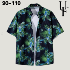 어반픽스 남자 하와이안 반팔 셔츠 90~110