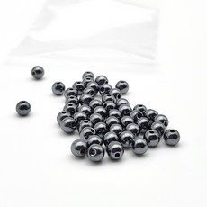 [모크재료방] 헤마타이트 4mm, 50개, 블랙