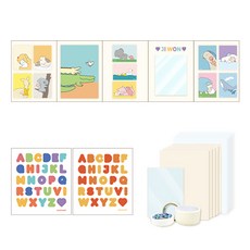 pawpaw paper 流行紙動物屏幕DIY套裝, C組