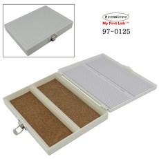 슬라이드글라스 박스 100매 현미경 표본 보관 케이스용