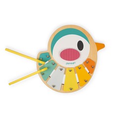 【法國Janod】寶寶異想世界-寶寶鐵琴 現貨, 1個, Multi-color