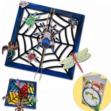 거미줄 쏘잇 움직이는 거미 액자 꾸미기(1인용), 본상품