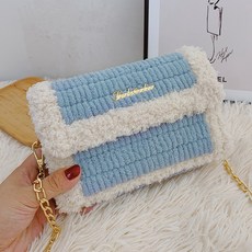 영상제공 샤샤벨 네트 공예 레터링 가방 만들기 diy 재료 세트, 블루, 1개