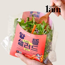 [1am] 알뜰 데일리 세척 야채 샐러드 레드, 100g, 5개
