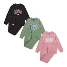 노스페이스키즈 NM5MP54 키즈 1966 로고 스웻 세트 KS LOGO SWEAT SET RJX481 ENL579 셋업