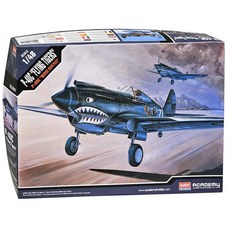 태평양전쟁 플라잉타이거스 미군 전투기 프라모델 카페인테리어소품 모형수집 어린이날, 1개