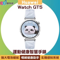 華為 Huawei Watch GT5 41mm 運動健康智慧手錶, 冰晶藍