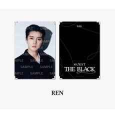 NU'EST THE BLACK 相框 拍立得照片組 明信片冊, 相框 REN