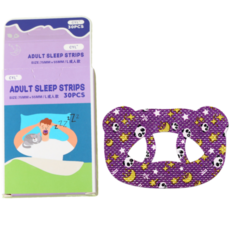 MAILE 숨 잘 쉬는 수면 구강호흡 교정 테이프 코골이 입벌림 방지 팬드 30p, 1개