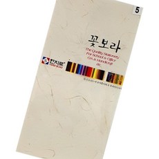 반품불가 한지로 꽃보라한지 봉투 10장입 5 산호색 110x220mm-봉 (1개입)