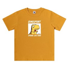 MISPORT運動迷 MIT立體機能棉設計圖T_呆腦獸自畫像 - (7色) 台灣製機能桌球短T 團購, 夏蜜橘,L, 1個