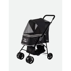 現貨含運《百嬌客》Rollin 輕量寵物推車 灰色 / 黑色, 1個