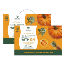 약사가 만든 디에스 슬림위드호박 붓기케어 슬림케어 활성산소케어, 2박스, 1350g