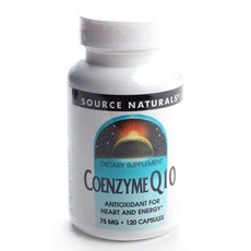 SOURCE NATURALS 輔酶Q10膠囊 75mg, 1入, 120顆
