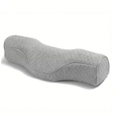 목불편 완화 경추 베개 두피 마사지, 03 Light gray, 1개
