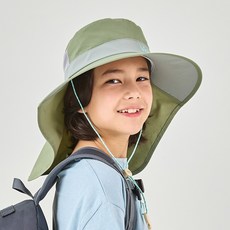 빅토리아앤프렌즈 키즈 성인 물놀이 UV 하드챙 플랩썬햇 아쿠아 플랩캡