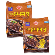 트레이더스 오뚜기 직화 유니짜장 1.83KG 6인분 아이스박스포장, 2개