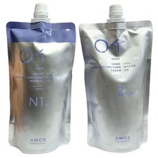 아모스 아미노 매직셋팅펌 노멀 다운펌 스트레이트 매직약, 1세트