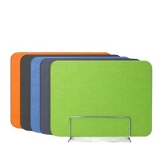 독서실 파티션 책상용 사무실 칸막이 방음 인테리어 스크린 보드, 블루 (30x40)