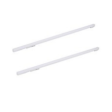 엘포스 LED SIMPLE 1200mm 티에스라인등 레일조명 특허등록 TS라인등 슬림형 고출력 플리커프리 바디화이트 +니트럴장갑1개포함, 2개, 주백색