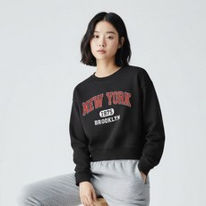 뉴욕1975 크롭 맨투맨 5컬러