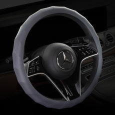 메이튼 차량용 논슬립 실리콘 핸들커버 B타입, 다크그레이