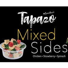 TAPAZO特百滋 貓狗通用 凍乾佐餐杯, 1個, #3貓用雞肉+牛肉+番茄 7克,盒裝-5杯入7G*5