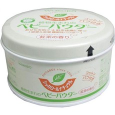 WAKODO SHIKKA 롤 천연 120g 아기 피부관리 파우더 일본 수입, 1개