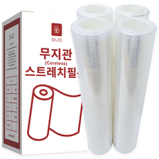 무지관 스트레치필름 포장용랩, 15mic 4롤