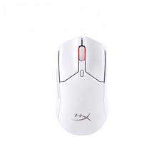 HyperX Pulsefire Haste 2 Mini 無線電競滑鼠 59g輕量 雙模連線 100小時續航 白色 7D389AA