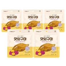 강아지 맛있구마 간식 넙적, 고구마, 200g, 5개 고구마, 200g, 5개